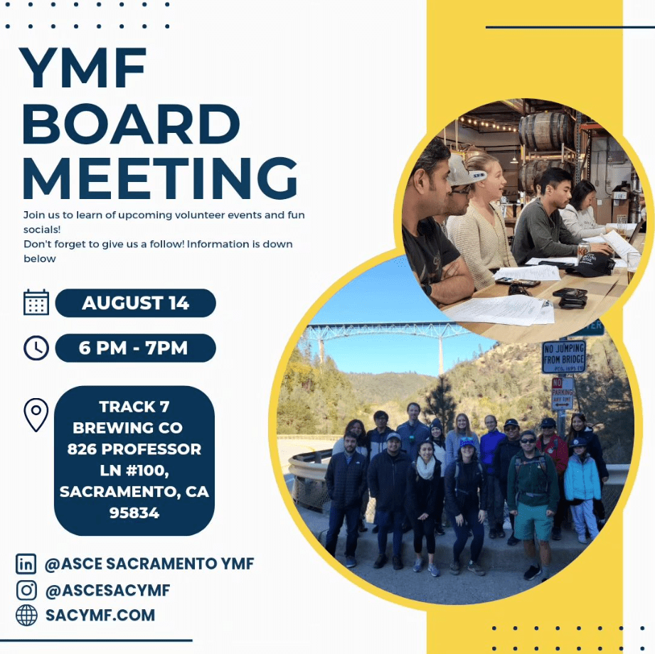 August YMF Board&nbsp;Meeting